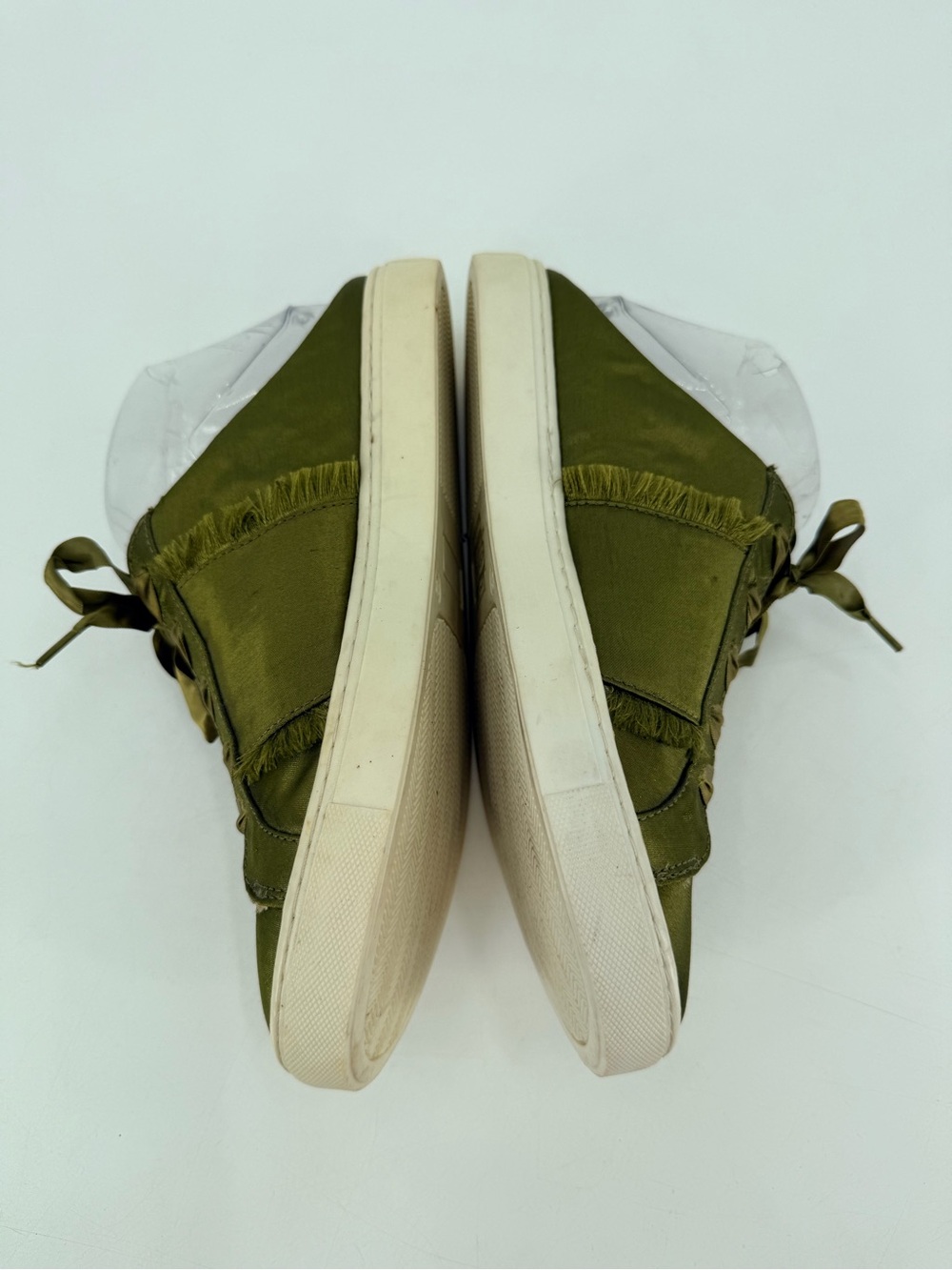 Free People Green Naples Slip On Sneaker 39 FLAWS - Picture 4 of 9